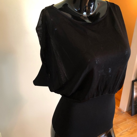 Express Design Studio Black Shirt, M - Picture 3 of 5